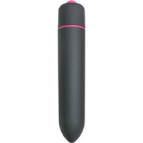EasyToys Vibrating Bullet Δονητής Bullet 9cm Μαύρος