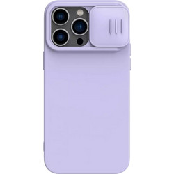 Θήκη Σιλικόνης Nillkin CamShield Silky Apple iPhone 14 Pro Λιλά