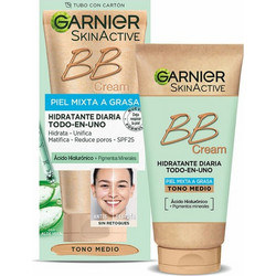 Garnier BB Cream All In 1 Combination to Oily Skin Medium Cream SPF25 50ml