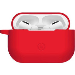 Προστατευτική Θήκη Celly AIRPODS PRO Ακουστικά Κόκκινο Σιλικόνη Πλαστική ύλη