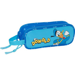 Safta Donald Duck Κασετίνα με 2 Θήκες Γαλάζια 822408513