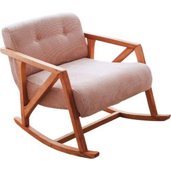 Sofa Del Atelier Πολυθρόνα Κουνιστή Nini Sallanan 383EVN1149 67x85x75cm Pink