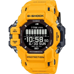 Casio Ψηφιακό Ανδρικό Ρολόι Χρονογράφος Solar με Κίτρινο Λουράκι GPR-H1000-9ER