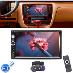 A2207 HD 2 Din 7 inch Car Bluetooth Radio Receiver MP5 Player, Support FM & USB & TF Card & Mirror Link, with Steering Wheel Remote Control (OEM)