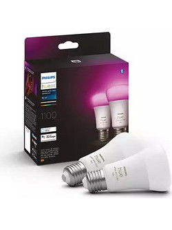 KIT 2 Λαμπτήρων E27 6,5W Philips Hue White and Colour Ambiance, 230V, 2000K - 6500K 8719514328365