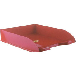 Ark δίσκος εγγράφων κόκκινος Α4 Υ25.5x34.5x6.5εκ
