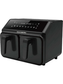 Hausberg HB-2375 Air Fryer 8lt με Διπλό Κάδο