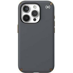 Speck (150564-3212) Iphone 15 Pro Magsafe Case, Presidio2 Pro (Charcoal Grey/Cool Bronze/White)