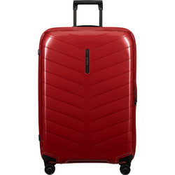 Samsonite Attrix Βαλίτσα Μεγάλη 75x51x30cm με 4 Ρόδες Κόκκινη
