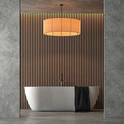 Επένδυση Τοίχου Cladding WPC 2,5x22x290cm Καφέ 3D Πηχάκι