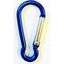 ΜΠΡΕΛΟΚ CARABINER 6,5cm ΜΠΛΕ