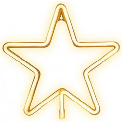 Forever Light Neon Led Christmas Pentastar Warm White