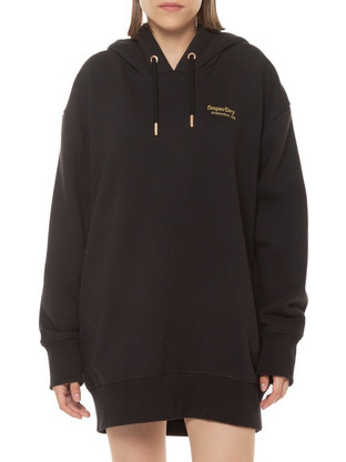Superdry Mini Καθημερινό Φόρεμα Μαύρο W8011632A-02A