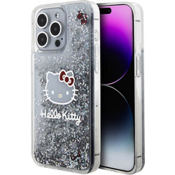 Hello Kitty Θήκη Πλάτης με Γκλίτερ για iPhone 15 Pro Max - Διάφανο