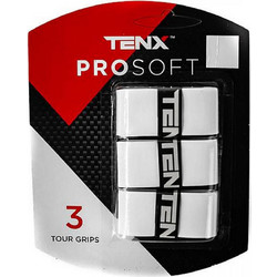 LIGA SPORT GRIP TENX PROSOFT 3pcs WHITE