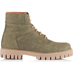 Northway Ανδρικά Αρβυλάκια Suede Πράσινο Mint 280