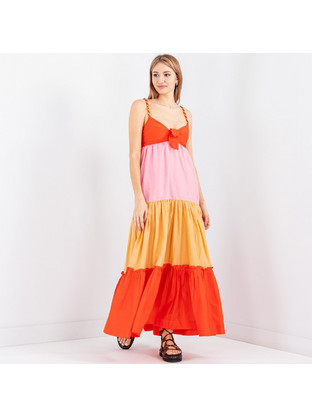 Scotch & Soda Maxi Καλοκαιρινό Καθημερινό Φόρεμα 166271-0604
