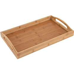 Estia Δισκος Σερβιρισματος Bamboo Essentials με Λαβες Μεταφορας 44x29.5x5.5cm