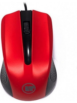 Lamtech LAM021233 Ενσύρματο Ποντίκι Red