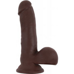 Chisa Novelties Fornicator Ρεαλιστικό Dildo με Βεντούζα & Όρχεις 19cm Καφέ