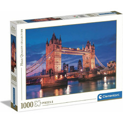 Puzzle Clementoni The Tower Bridge At Night London 1000 Κομμάτια