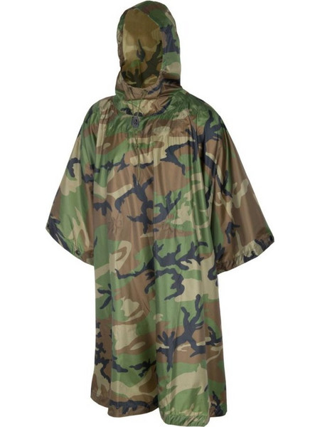 Αδιάβροχο Πόντσο Poncho U.S. Model Helikon-Tex US Woodland