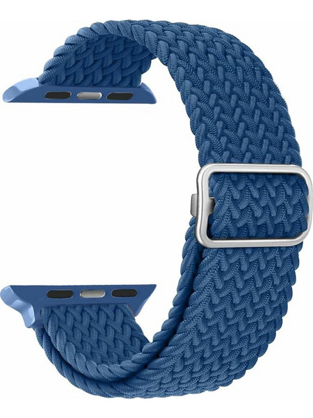 Ksix Λουράκι Υφασμάτινο Blue (Apple Watch 42 / 44 / 45mm)