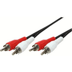Cable Audio 2xRCA M/M 2.5m Logilink CA1039 - LOGILINK DOM030456 LOGILINK