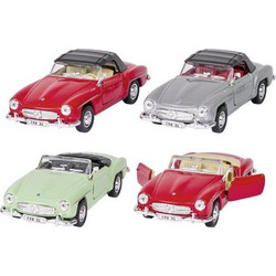 Goki Αυτοκινητάκια Mercedes Benz 190SL 12τμχ 23873-ΒΠ-2