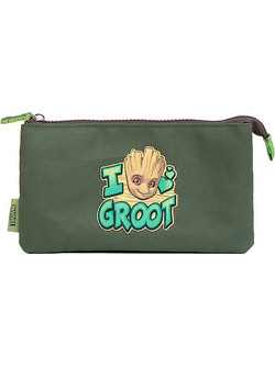 Grupo Erik Marvel Groot Κασετίνα με 3 Θήκες Πολύχρωμη MARE0155