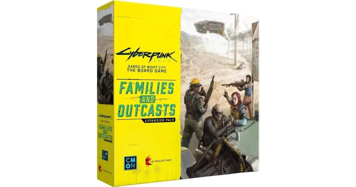 Cool Mini Or Not Cyberpunk 2077 Families & Outcasts Expansion ...