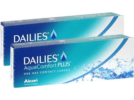 Alcon & Ciba Vision Dailies AquaComfort Plus Ημερήσιοι Φακοί Επαφής 60τμχ