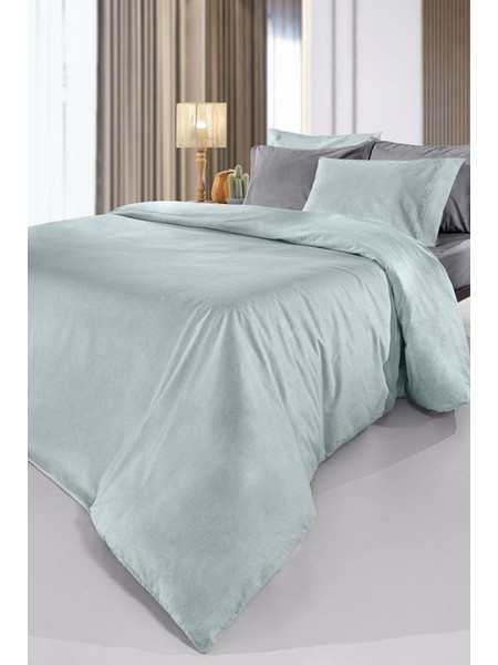Guy Laroche Σεντόνι King Size Βαμβακερό 270x280 Color Plus Mint