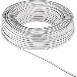 POWERTECH καλώδιο ήχου 2x 0.75mm CAB-SP022, CCA, 10m, λευκό