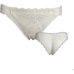 Slip Brazil με Δαντέλα Amelie ΛΕΥΚΟ