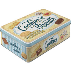 Nostalgic Μεταλλικό κουτί Flat Cookies 'n' Biscuits