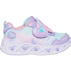 Skechers Παιδικά Sneakers με Φωτάκια Λιλά 302693N-LVLP
