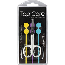 Vitorgan Top Care Baby / Kids Nail Scissors- Ψαλιδάκι Νυχίων Ασφαλείας Βρεφικό / Παιδικό, 1τμχ