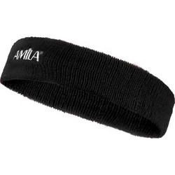 Amila Περιμετώπιο Από Βαμβάκι και Nylon Μαύρο 45748