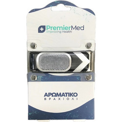 Premier Med Εντομοαπωθητικό Βραχιόλι Μαύρο Λευκό