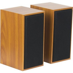 YM-101 Ηχεία Υπολογιστή 2.0 6W Black Brown