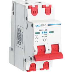 Ραγοδιακόπτης διπολικός 2P με ένταση 63A 230V - DY02110020