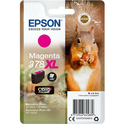 Epson 378XL Magenta Μελάνι Εκτυπωτή Inkjet C13T379340