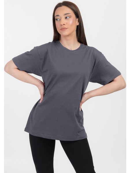 UNISEX Κοντομάνικη μπλούζα JHK TSRA150 Ανθρακί - Ανθρακί