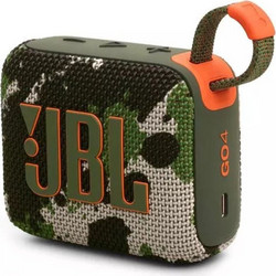 JBL Go 4 Αδιάβροχο Ηχείο Bluetooth 4W Χακί