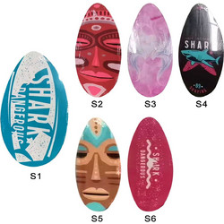 Σανίδα Ξύλινη Surf Skimboard 76x45cm SummerTiempo 622163