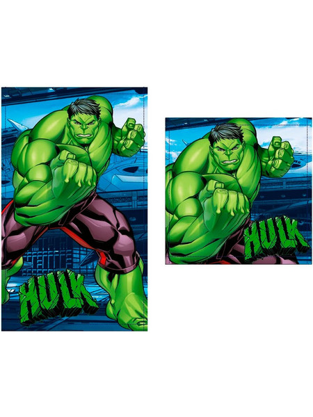 Marvel Hulk set 2 cotton towels