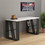 Megapap Silman Γραφείο Ξύλινο με Βιβλιοθήκη 137x60x75cm GP037-0019,1