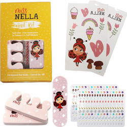 Miss Nella Nail & Accessories Kit Παιδικό Σετ Νυχιών με Αξεσουάρ 1 Τεμάχιο