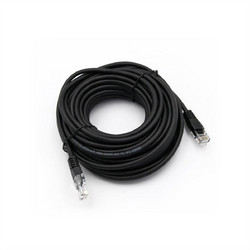 Adeleq U/UTP Cat.5e Καλώδιο Δικτύου Ethernet 10m Black 9-0145101